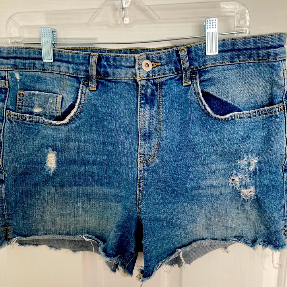 Pilcro and the Letterpress by Anthropologie shorts